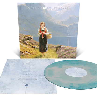 MYRKUR – Folkesange LP ("Sea Blue/Baby Pink Galaxy Merge" vinyl)
