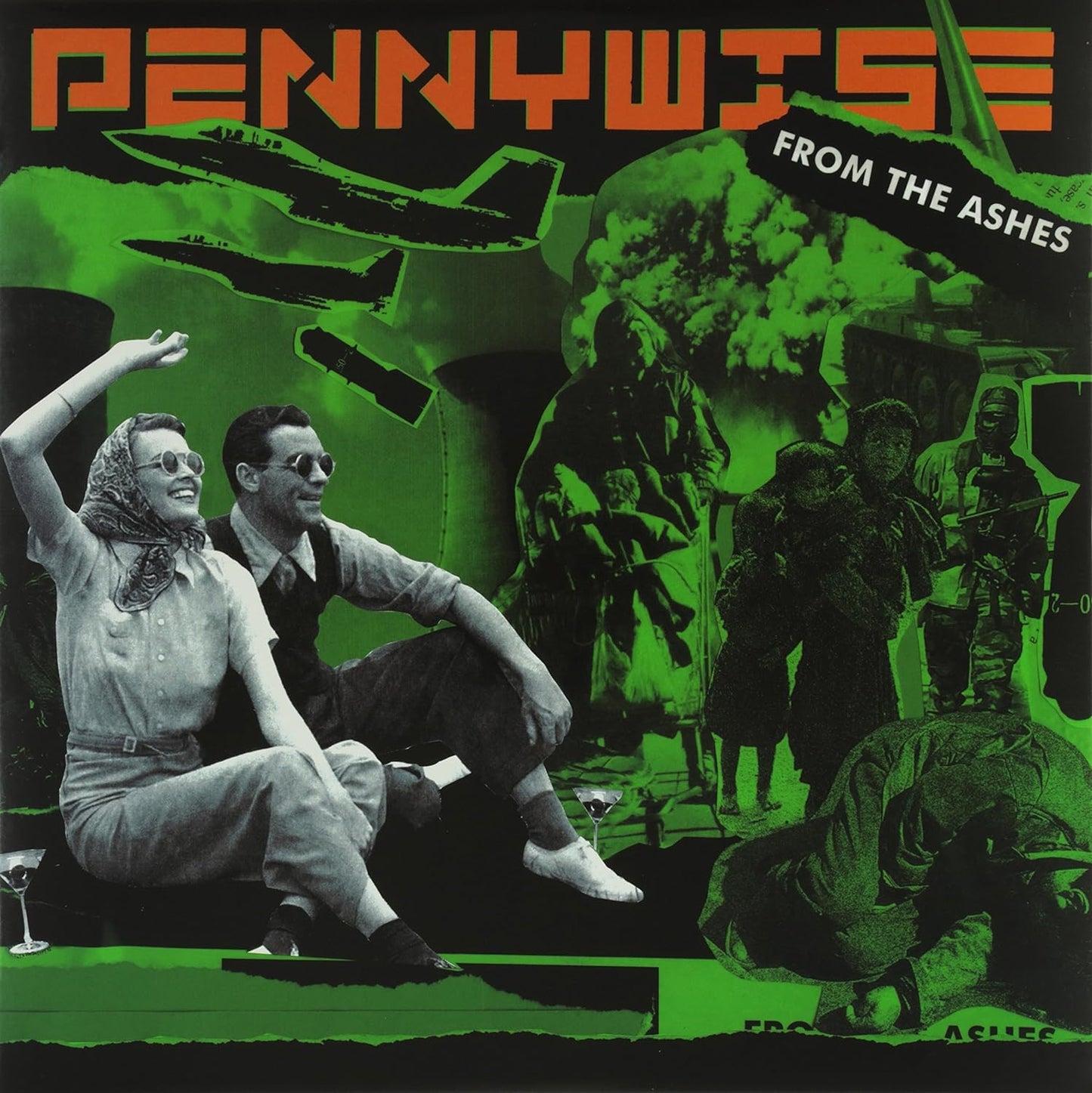 PENNYWISE – From The Ashes LP (spring green & black vinyl)