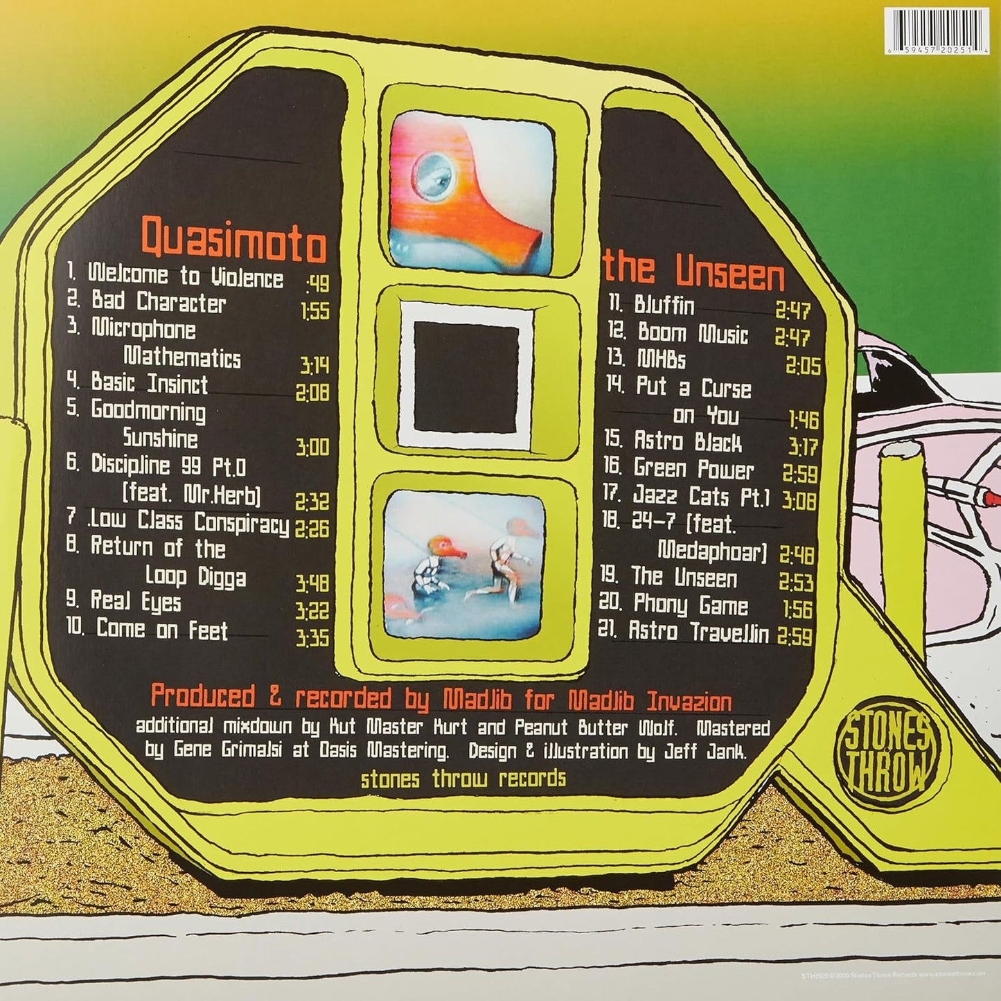 QUASIMOTO – The Unseen 2xLP