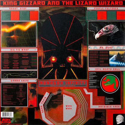 KING GIZZARD & THE LIZARD WIZARD – Nonagon Infinity LP (neon red/yellow vinyl)
