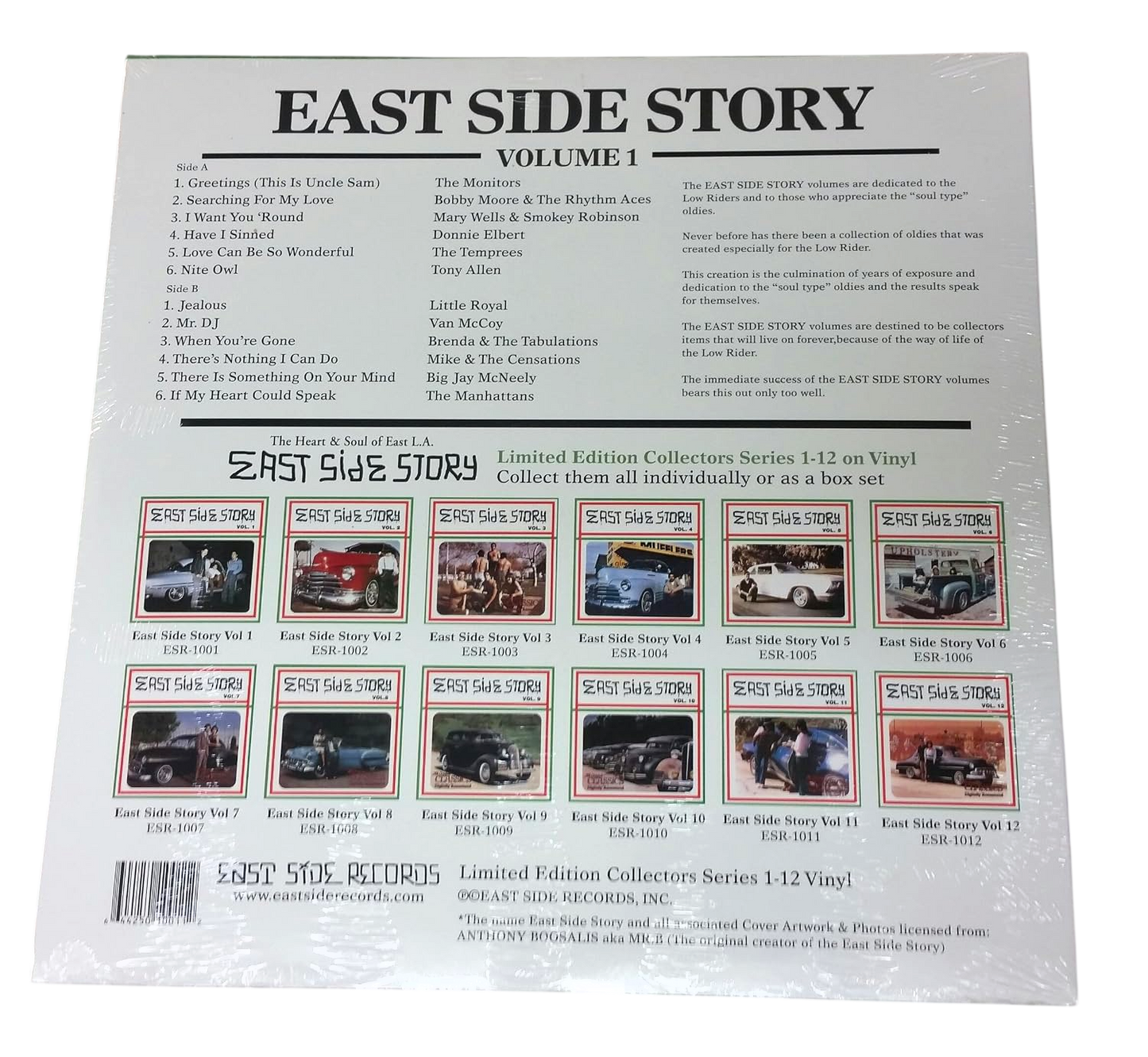 V/A – East Side Story Vol. 1 LP