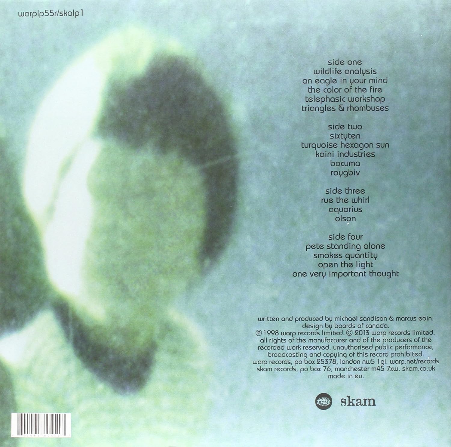 BOARDS OF CANADA – Music Has The Right To Children 2xLP – CITY NOISE