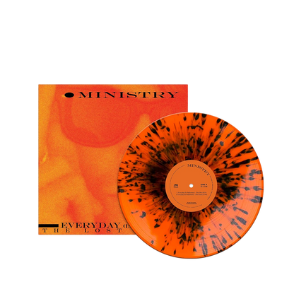 MINISTRY – Everyday (Is Halloween) • The Lost Mixes 12" (orange/black splatter vinyl)