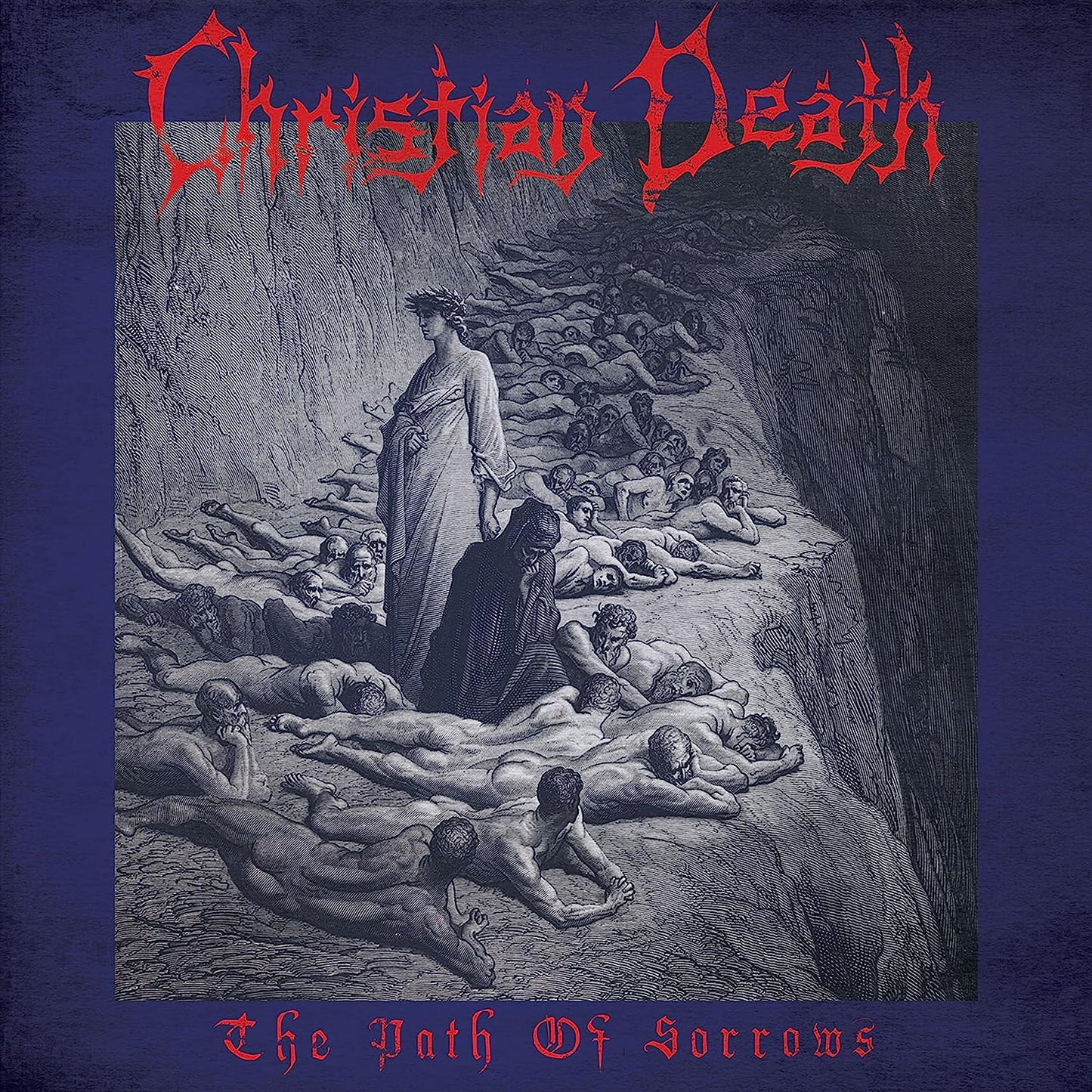 CHRISTIAN DEATH / ROZZ WILLIAMS – The Path Of Sorrows LP (blue haze vinyl)