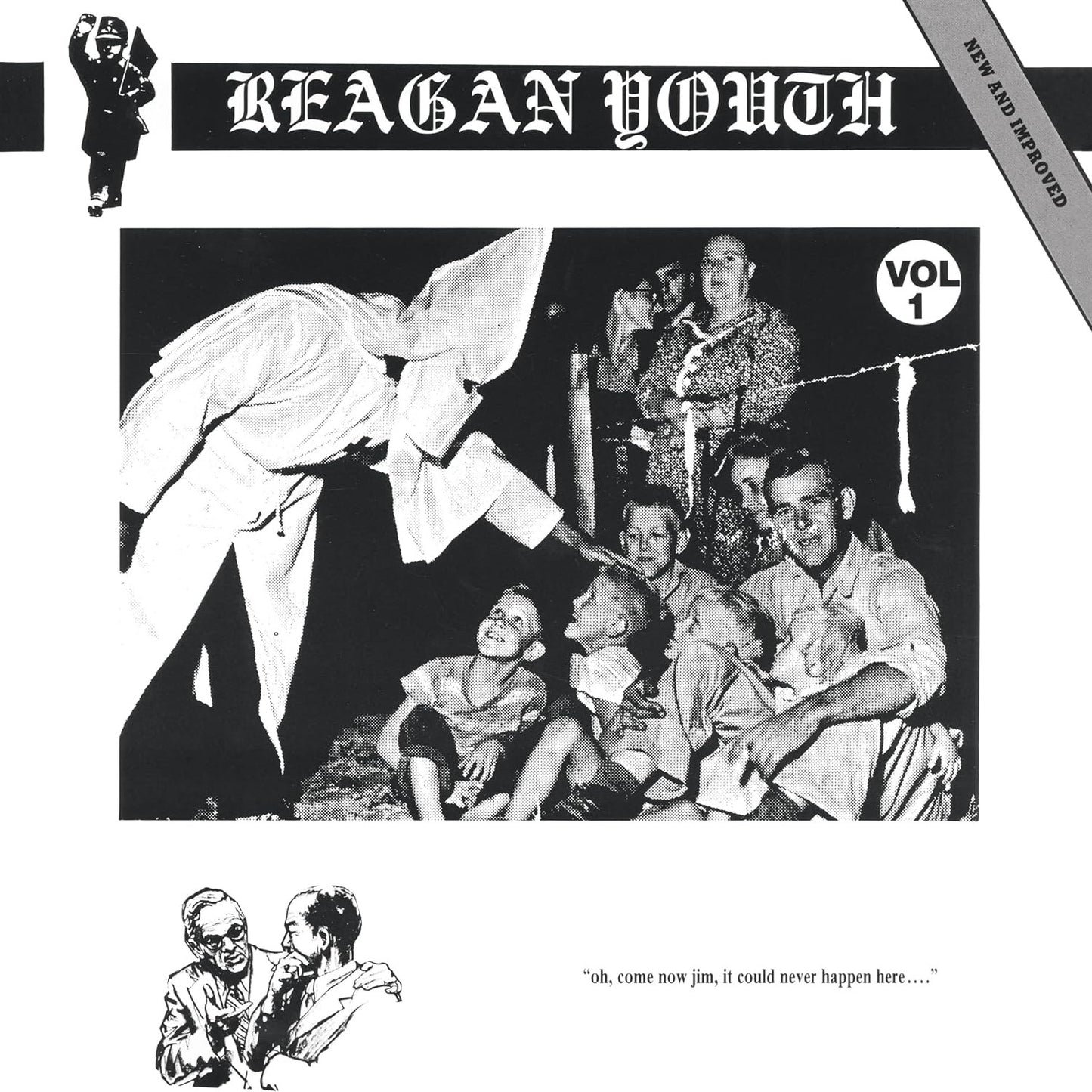 REAGAN YOUTH – Vol. 1 LP (silver vinyl)