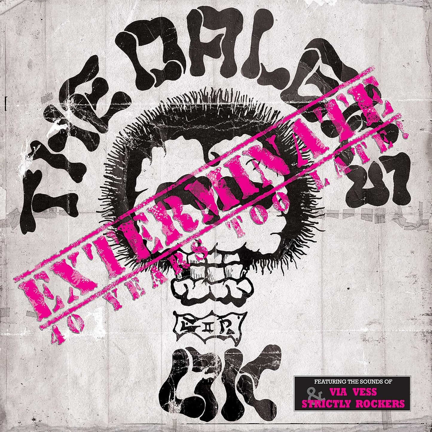 DALEKS – Exterminate • 40 Years Too Late LP (silver vinyl)