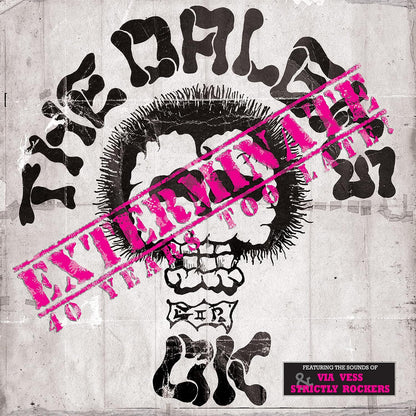 DALEKS – Exterminate • 40 Years Too Late LP (silver vinyl)