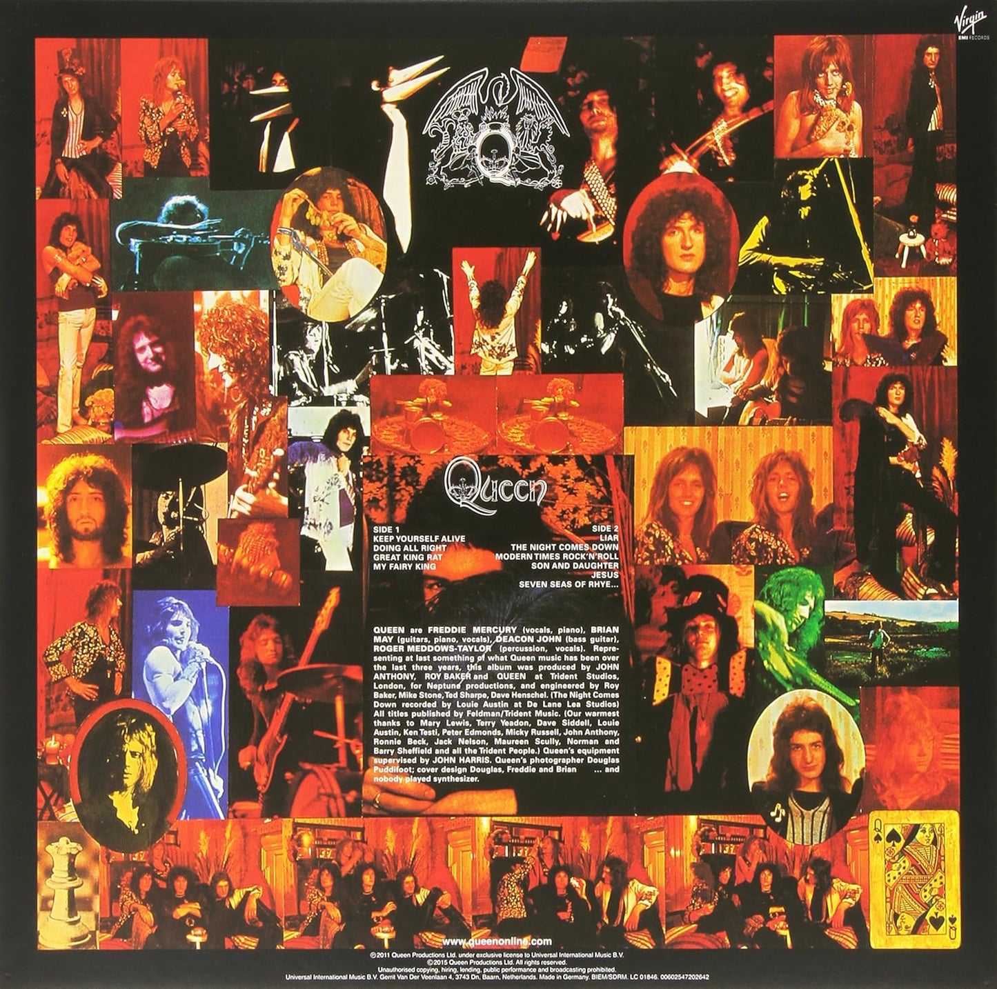 QUEEN – S/T LP