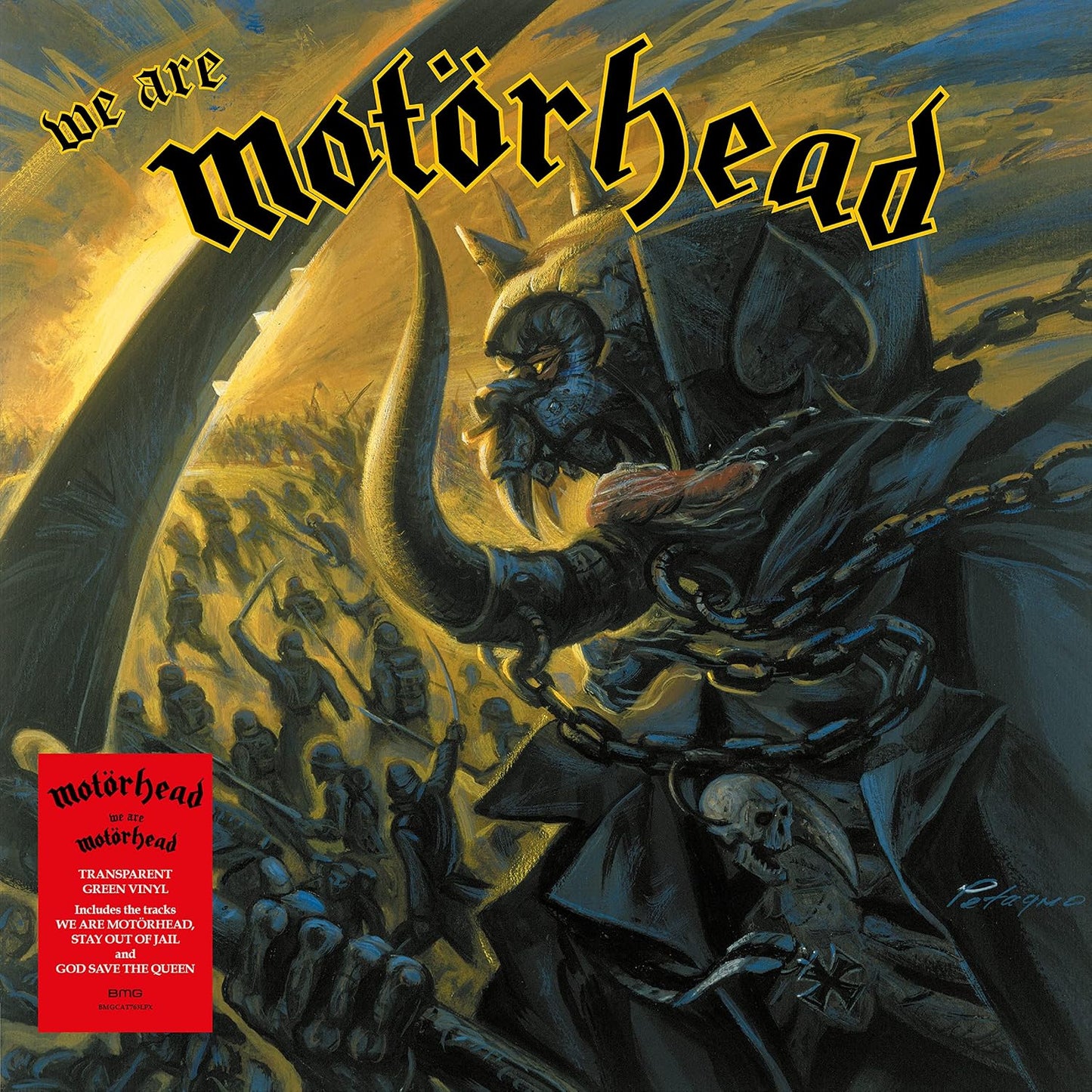 MOTÖRHEAD – We Are Motörhead LP (green translucent vinyl)