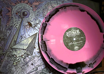 ULTHAR – Anthronomicon LP (hot pink/black merge vinyl)