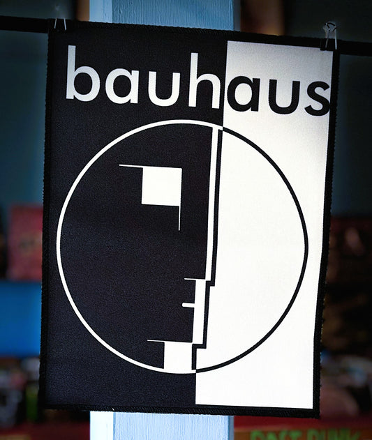 BAUHAUS | Face Architecture Logo BackPatch