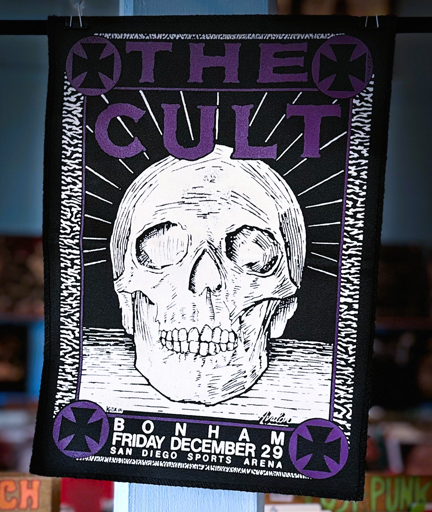 CULT | 1989 Show Flyer BackPatch