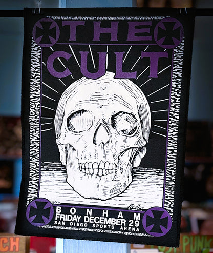 CULT | 1989 Show Flyer BackPatch