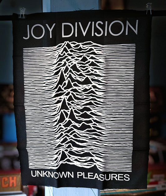JOY DIVISION | Unknown Pleasures Raw BackPatch