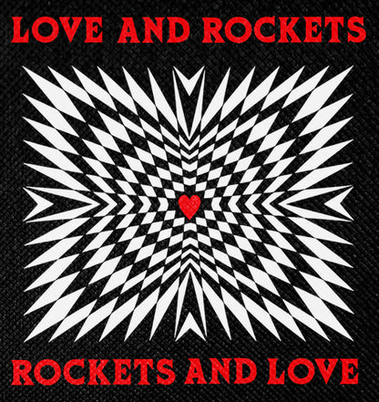 LOVE & ROCKETS | Rockets & Love BackPatch