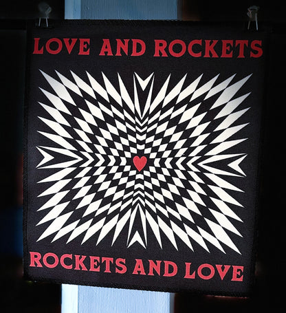 LOVE & ROCKETS | Rockets & Love BackPatch