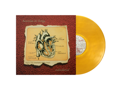 HEAVENS TO BETSY – Calculated LP (gold vinyl)