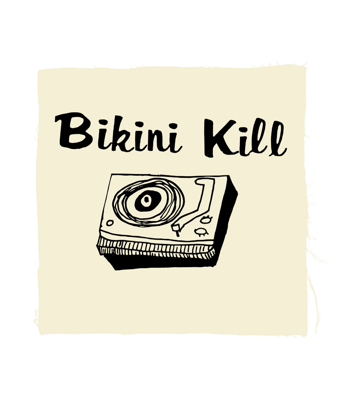 BIKINI KILL | Turntable BackPatch