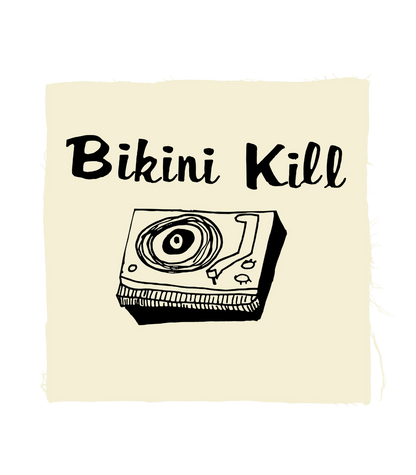 BIKINI KILL | Turntable BackPatch