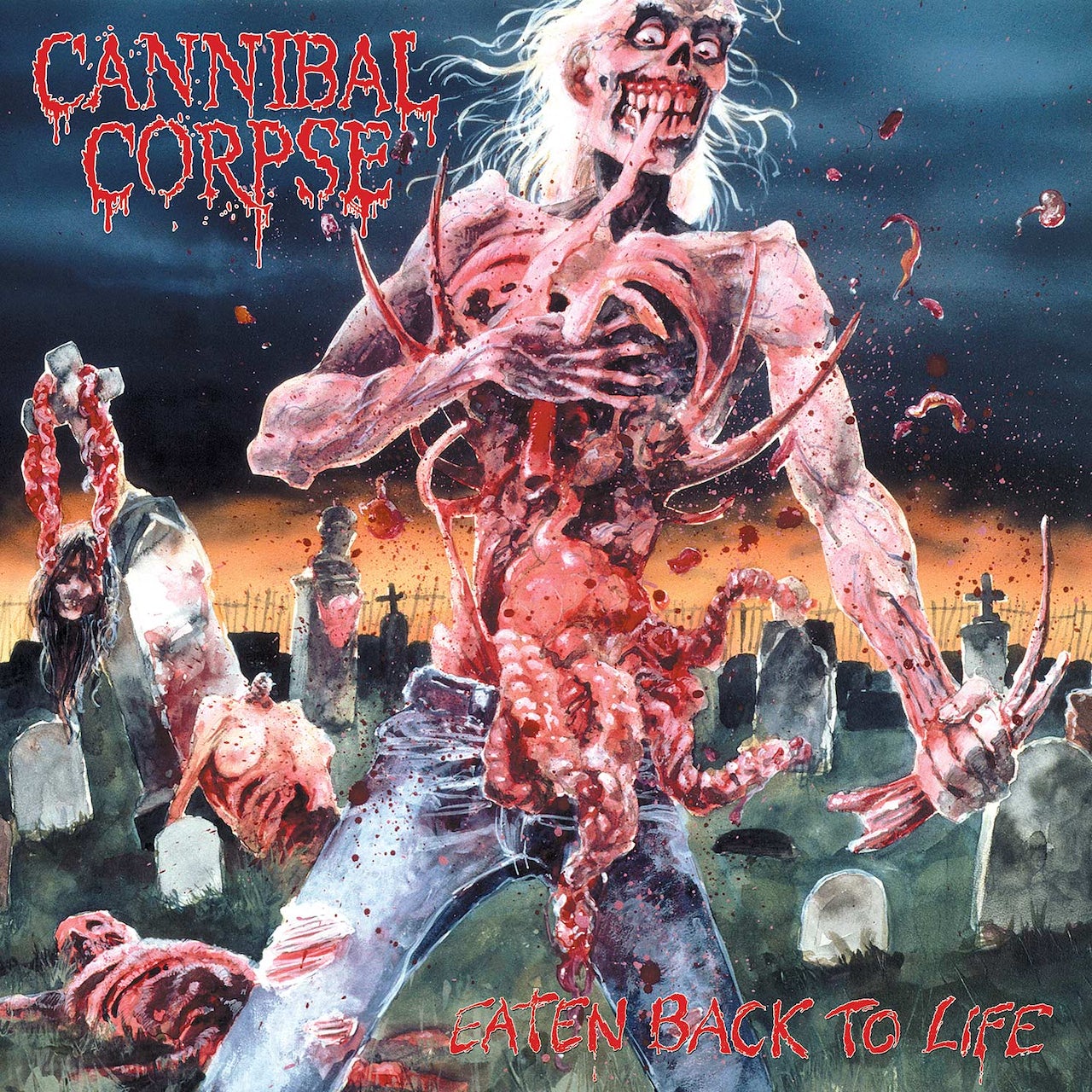 CANNIBAL CORPSE – Eaten Back To Life LP (color vinyl)