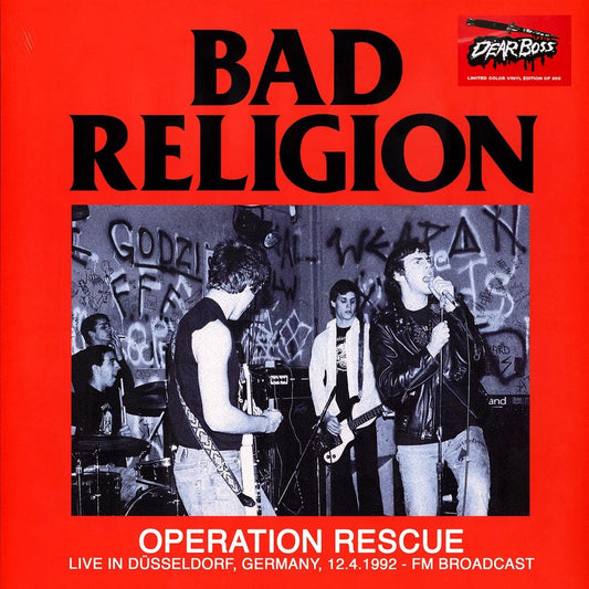 BAD RELIGION – Operation Rescue: Live In Düsseldorf 1992 LP