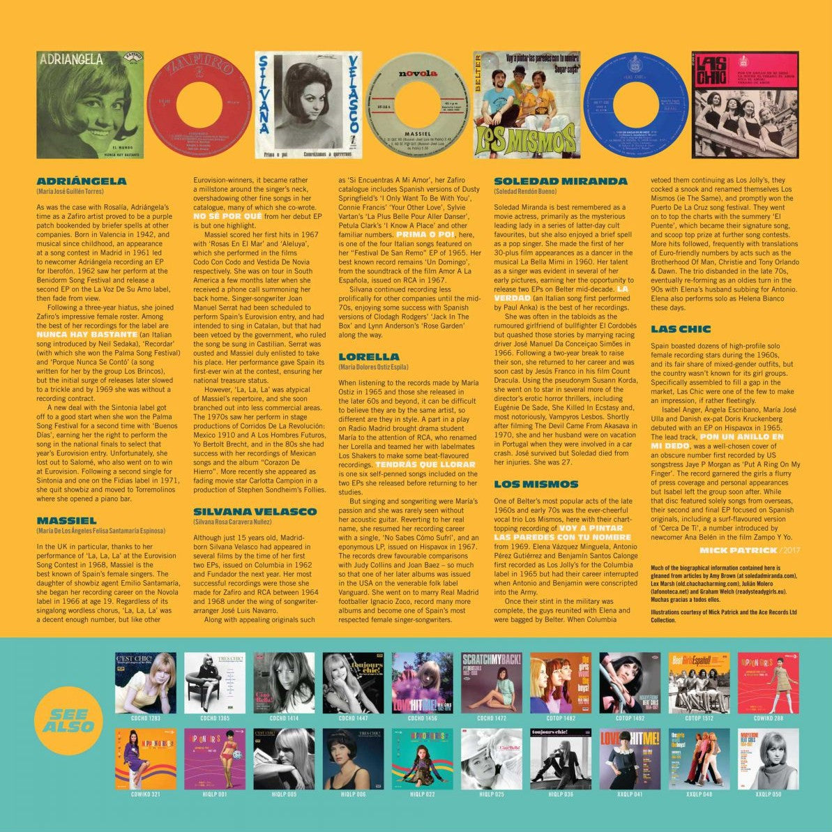 V/A – Beat Girls Español! • 1960s She-Pop From Spain LP