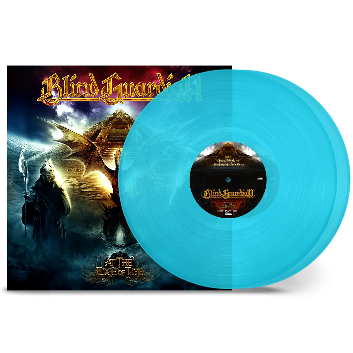 BLIND GUARDIAN – At The Edge Of Time 2xLP ("Curaçao Blue" vinyl)