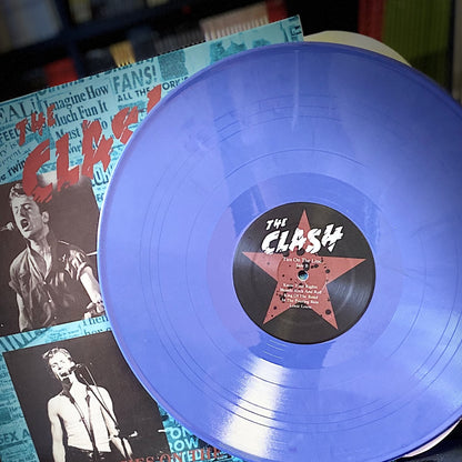 CLASH – Ties On The Line LP (iris blue marbled vinyl)