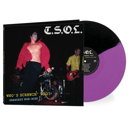 T.S.O.L. – Who's Screwin' Who? Greatest Non Hits LP (purple/black vinyl)