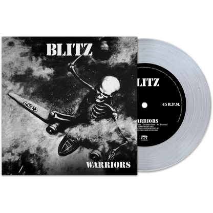 BLITZ – Warriors 7" (crystal clear vinyl)