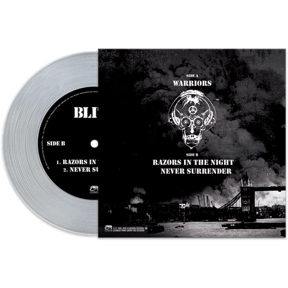 BLITZ – Warriors 7" (crystal clear vinyl)