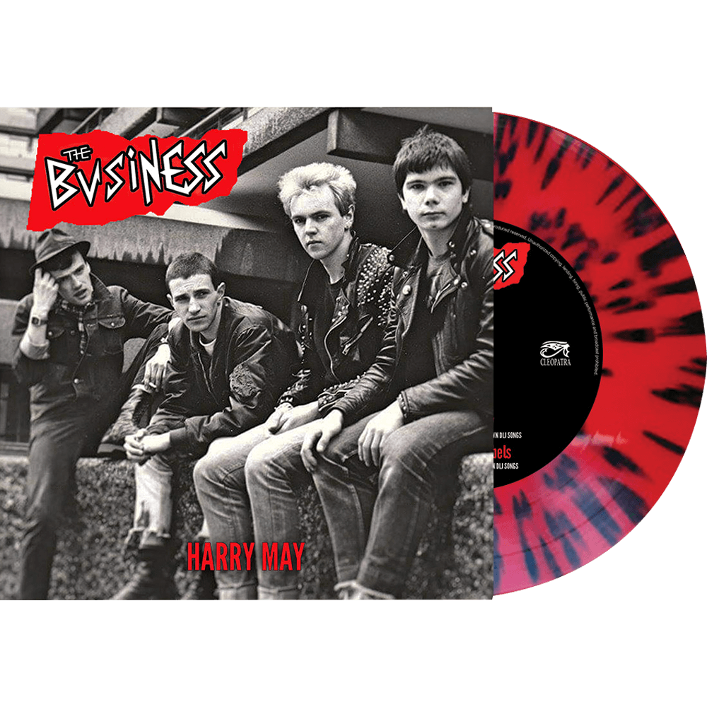 BUSINESS – Harry May 7" (red & black splatter vinyl)