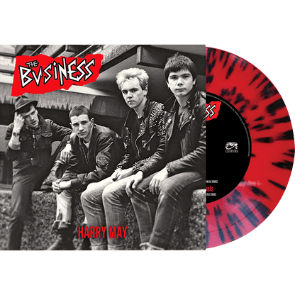 BUSINESS – Harry May 7" (red & black splatter vinyl)