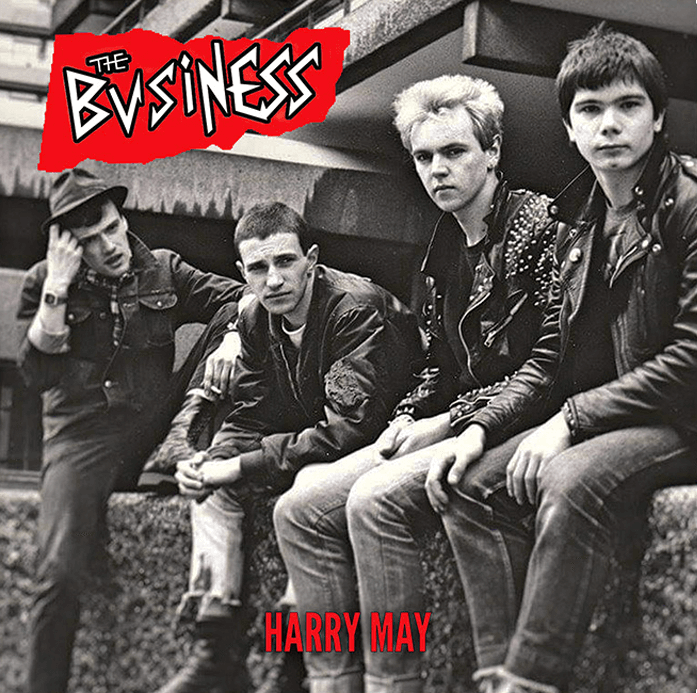 BUSINESS – Harry May 7" (red & black splatter vinyl)