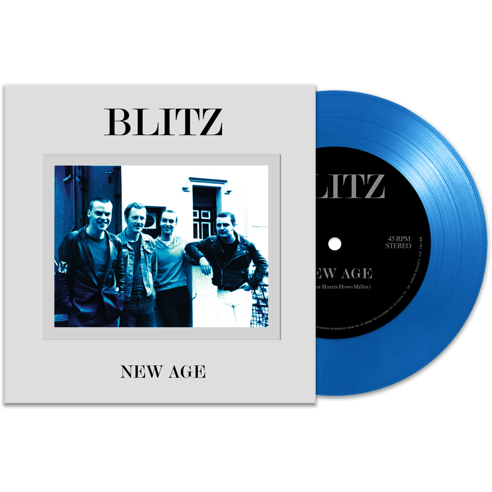 BLITZ – New Age 7" (blue vinyl)