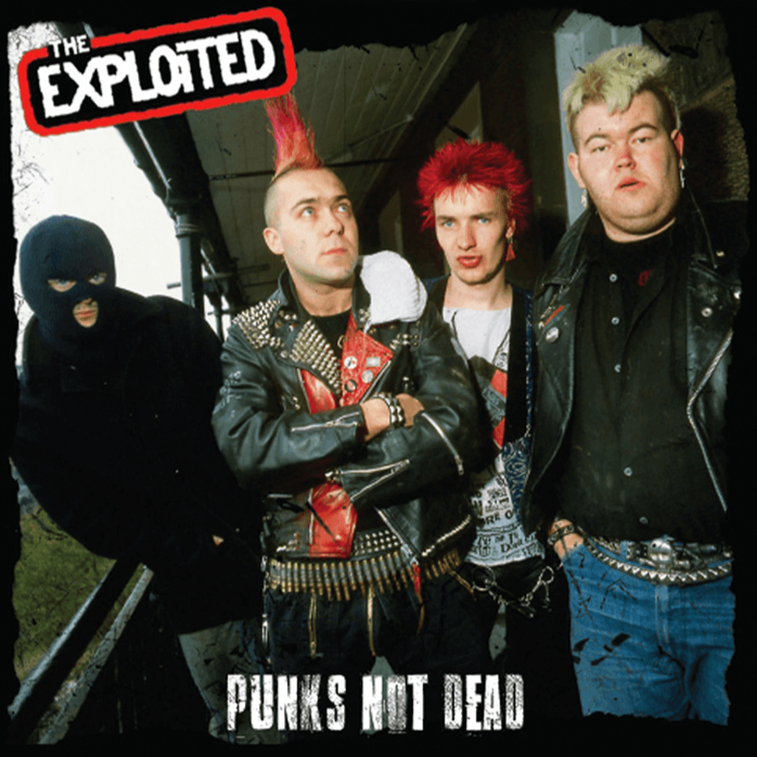 EXPLOITED – Punks Not Dead 7" (red splatter vinyl)