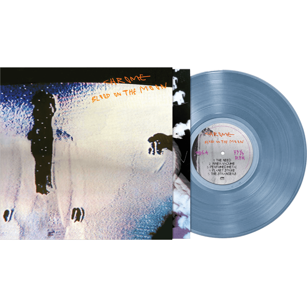 CHROME – Blood On The Moon LP (crystal blue vinyl)