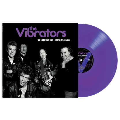 VIBRATORS – Splitting Up - Demos 1978 LP (purple vinyl)