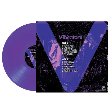 VIBRATORS – Splitting Up - Demos 1978 LP (purple vinyl)