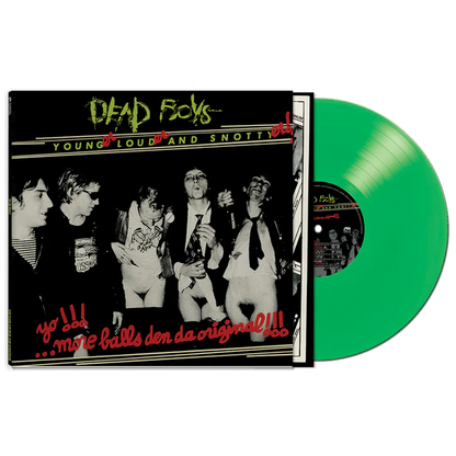 DEAD BOYS – Younger, Louder & Snottyer!!! LP (opaque green vinyl)