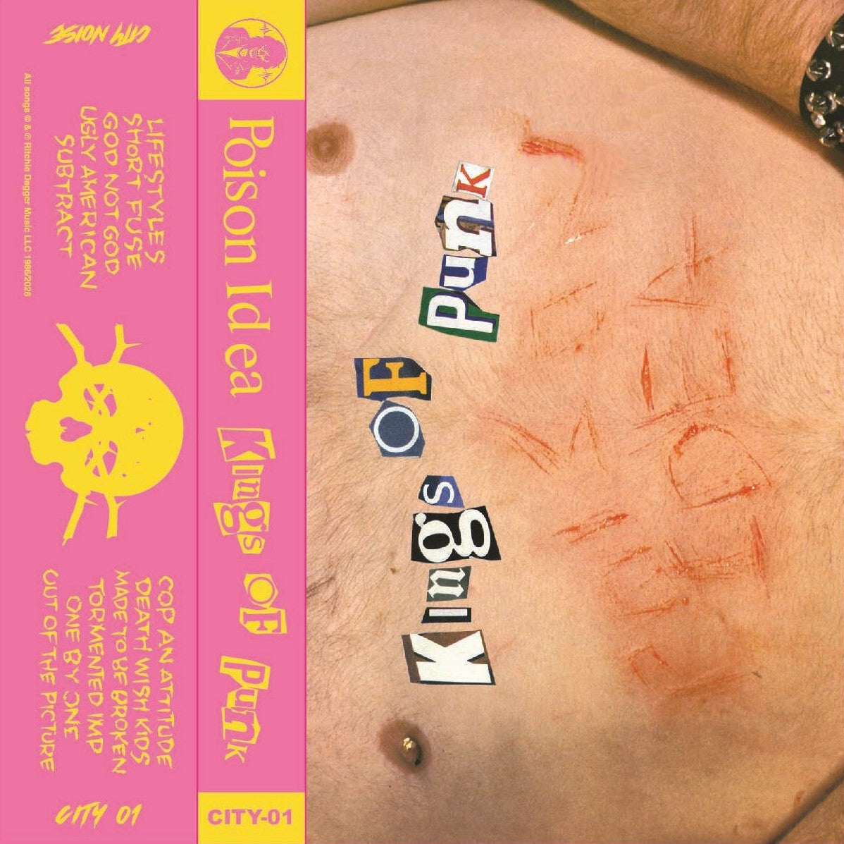 POISON IDEA – Kings Of Punk Cassette – CITY NOISE