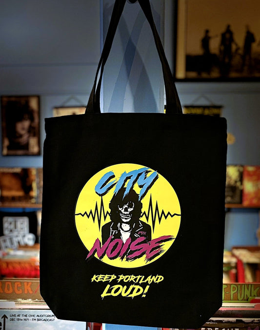 CITY NOISE RECORDS | Keep Portland Loud! Tote Bag