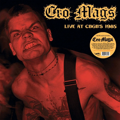 CRO-MAGS – Live At CBGB's 1985 LP (yellow/red splatter vinyl)