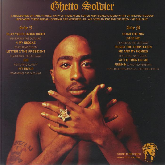 2PAC – Ghetto Soldier LP (color vinyl)