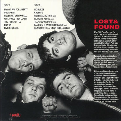 ANGELIC UPSTARTS – Lost & Found LP