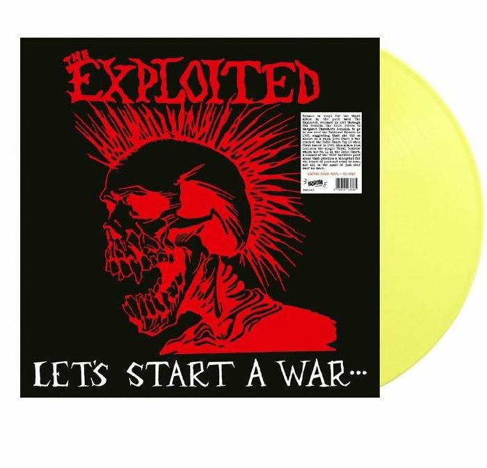 EXPLOITED – Let's Start A War... LP (yellow vinyl)