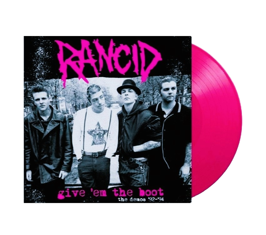 RANCID – Give 'Em The Boot • The Demos '92 - '94 LP (pink vinyl)