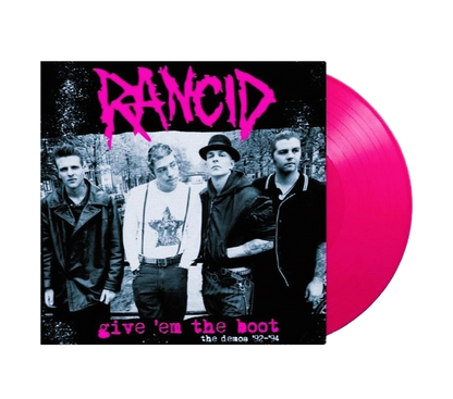 RANCID – Give 'Em The Boot • The Demos '92 - '94 LP (pink vinyl)