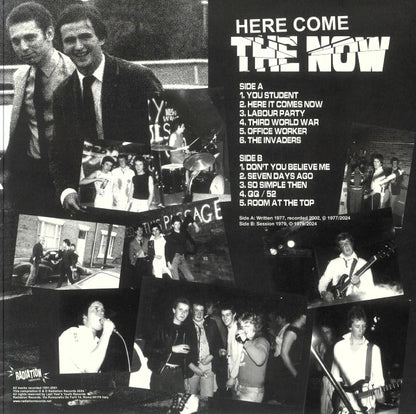 NOW – Here Come The Now LP (white vinyl)