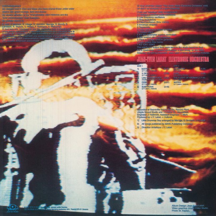 JEAN-YVES LABAT – Underwater Electronic Orchestra LP (yellow vinyl)
